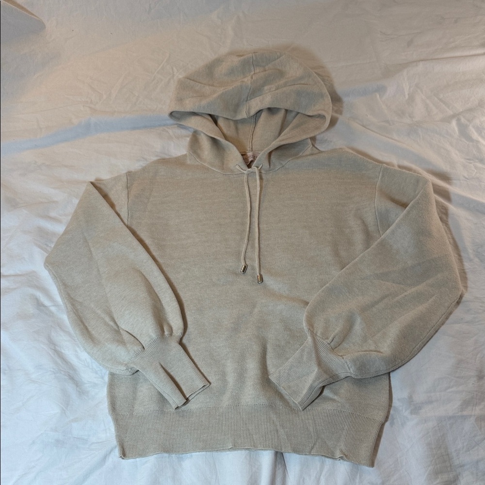 Philosophy Woman’s Beige Hoodie Sweater Size XS